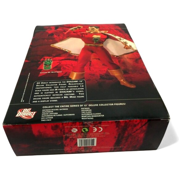 DC DIRECT Shazam 13" Deluxe Collector Figure Rare Boxed Action Figure - Picture 12 of 12